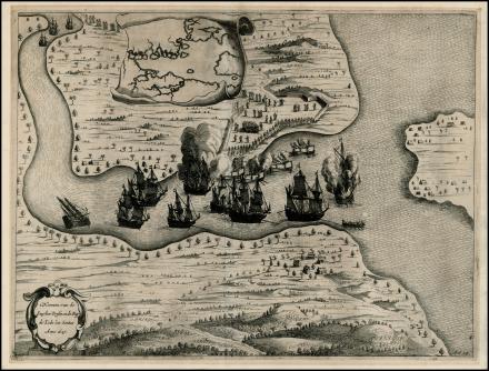 t&#039;Neemen van de Suyker Prysen in de Bay de Tode los Santos Anno 1627