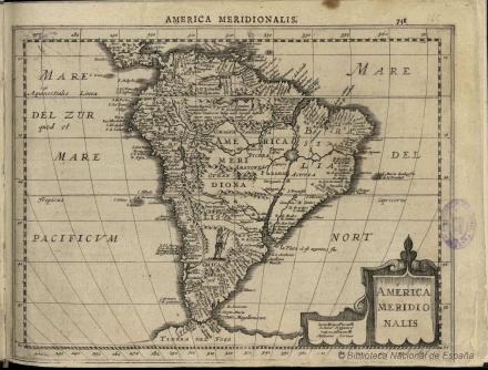 Amarica Meridionales, Atlas sive Cosmographicae Meditationes de Fabrica mundi et fabricati figura 